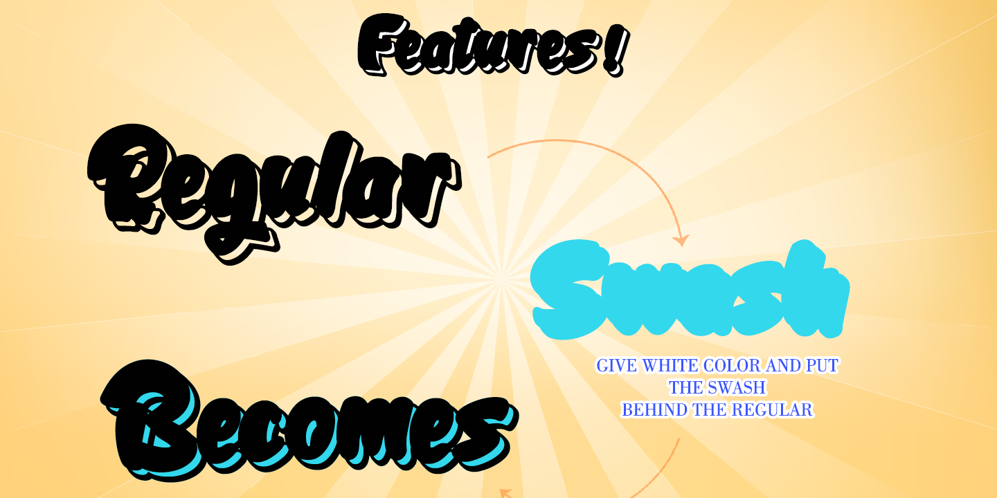 Cleanliness Power Regular Font preview